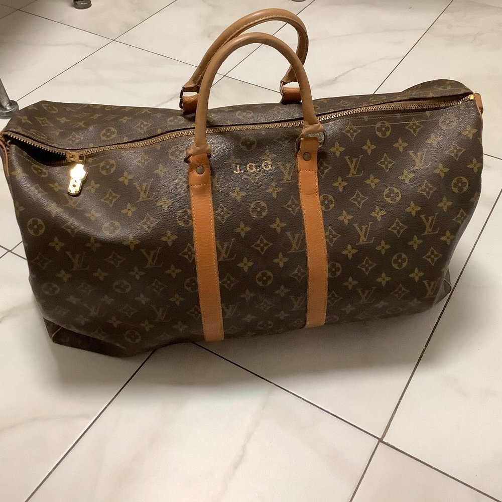 Authenic Vintage Louis Vuitton Man's Travel Duffle